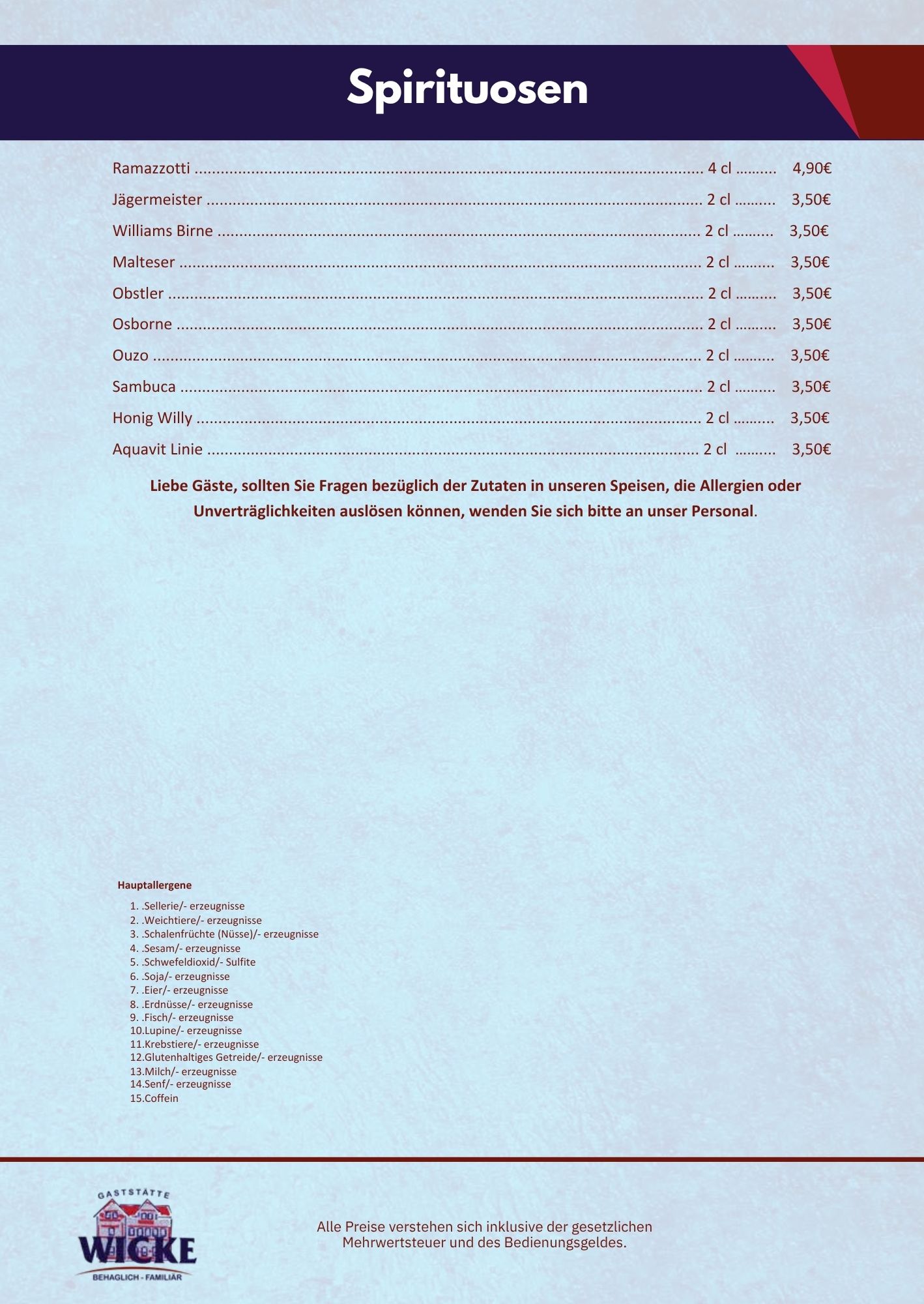 Speisekarte Seite 15