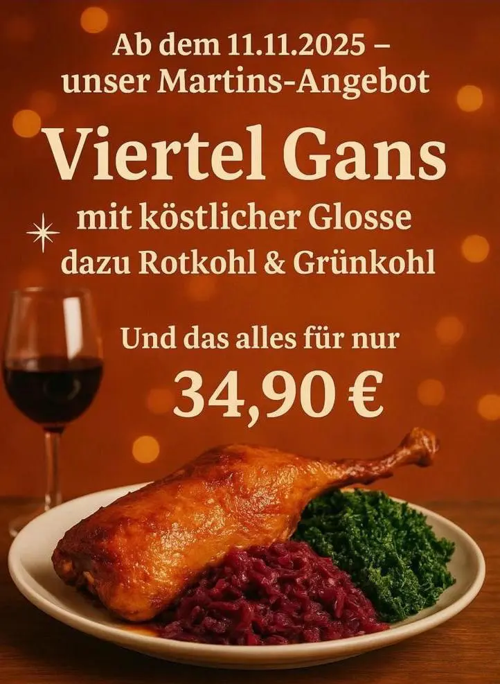 Martins-Angebot Viertel Gans